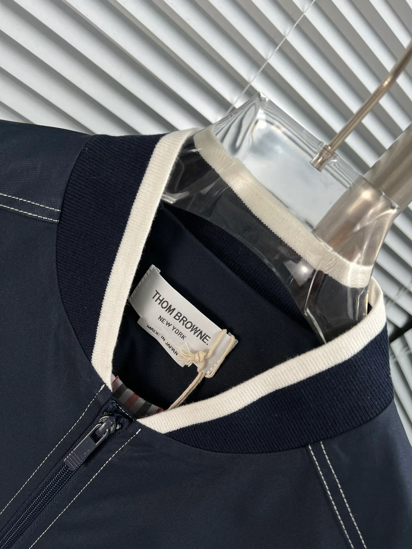 Thom Browne🇳🇱 New Arrival TB Classic TB Same Style) ：Navy Blue Gray Sizes：1234